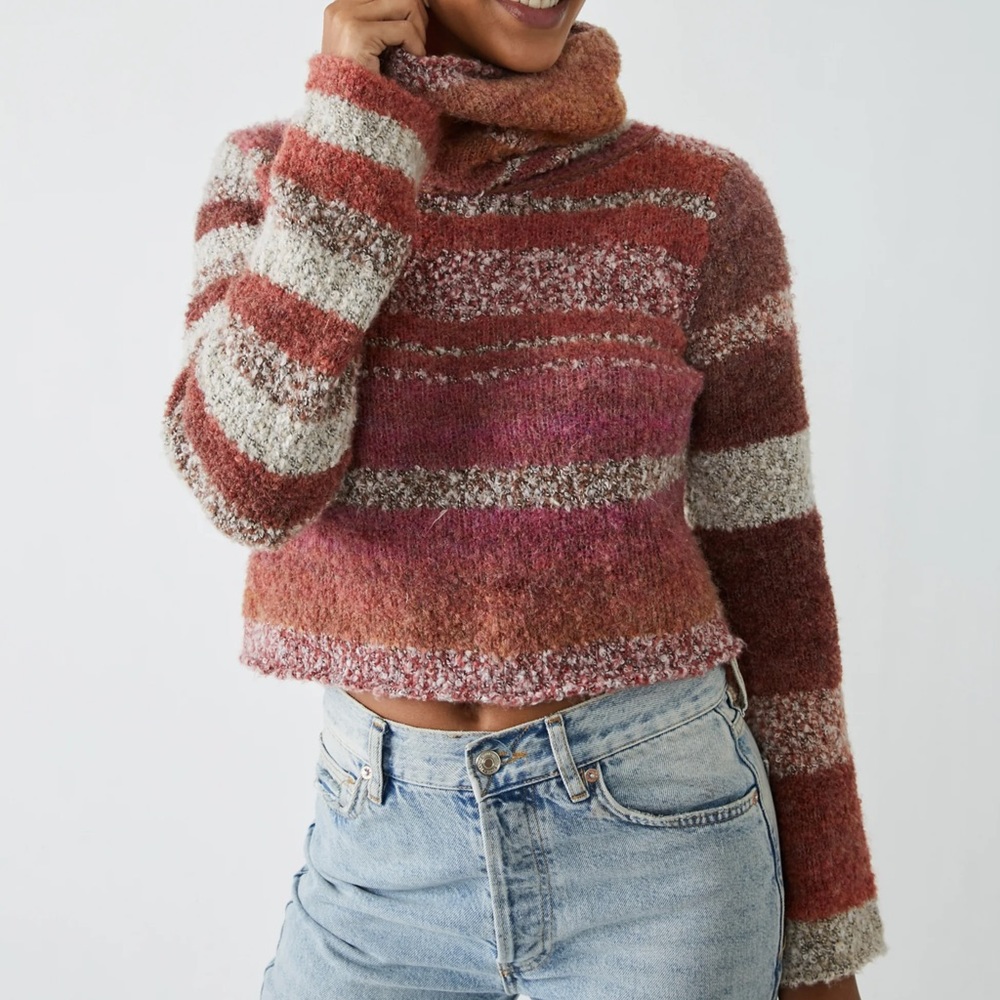 NWT Free People My Girl Turtleneck